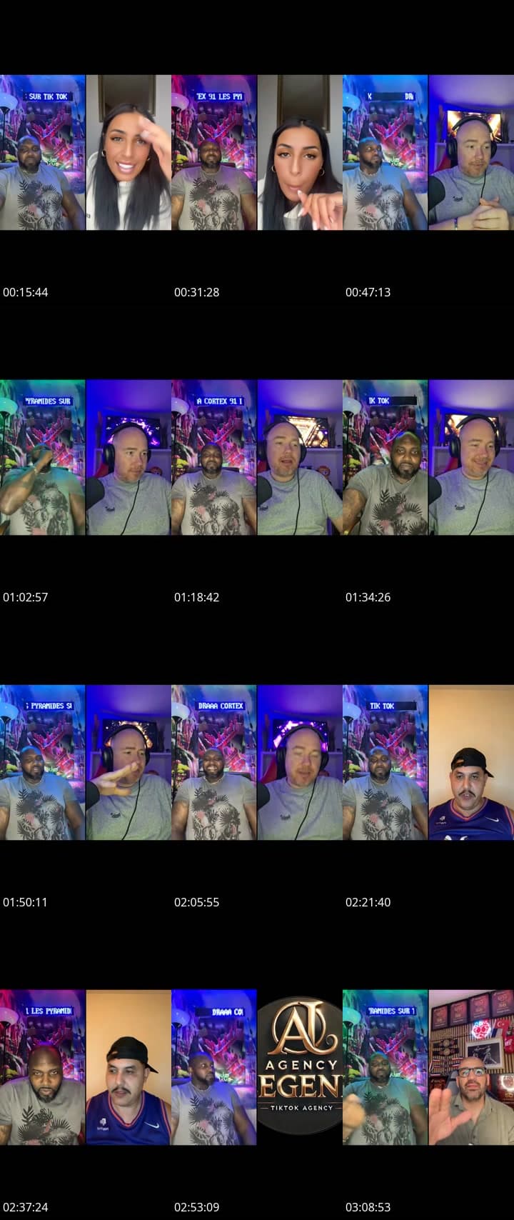 @cortexpyramides TikTok live stream
