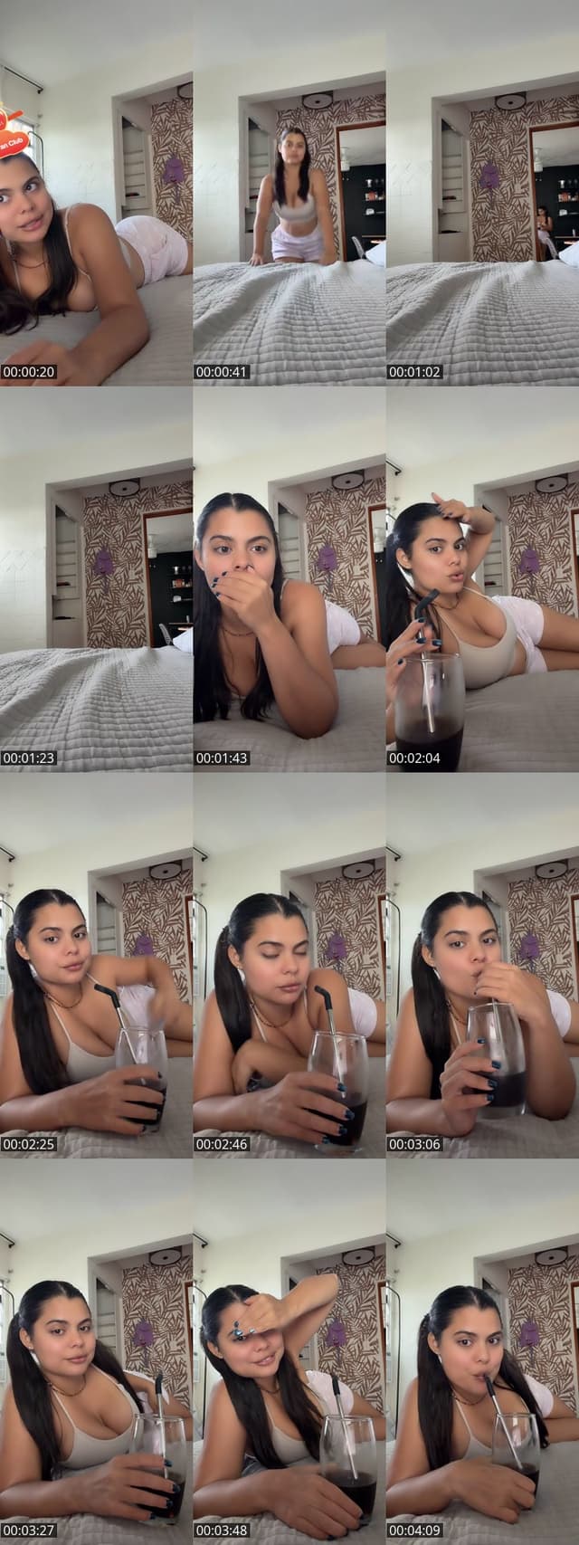 TikTok live: Hi by @ninaxcarolina