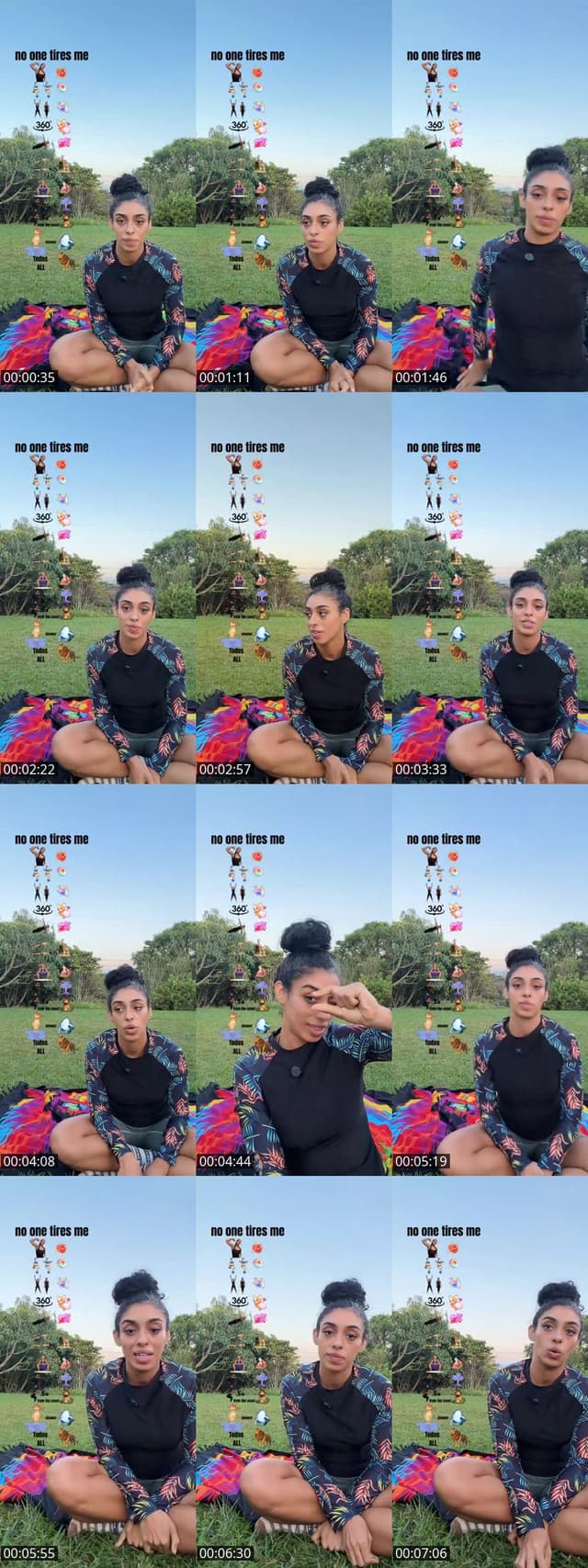 TikTok live: no one tires me by @moana_santos00