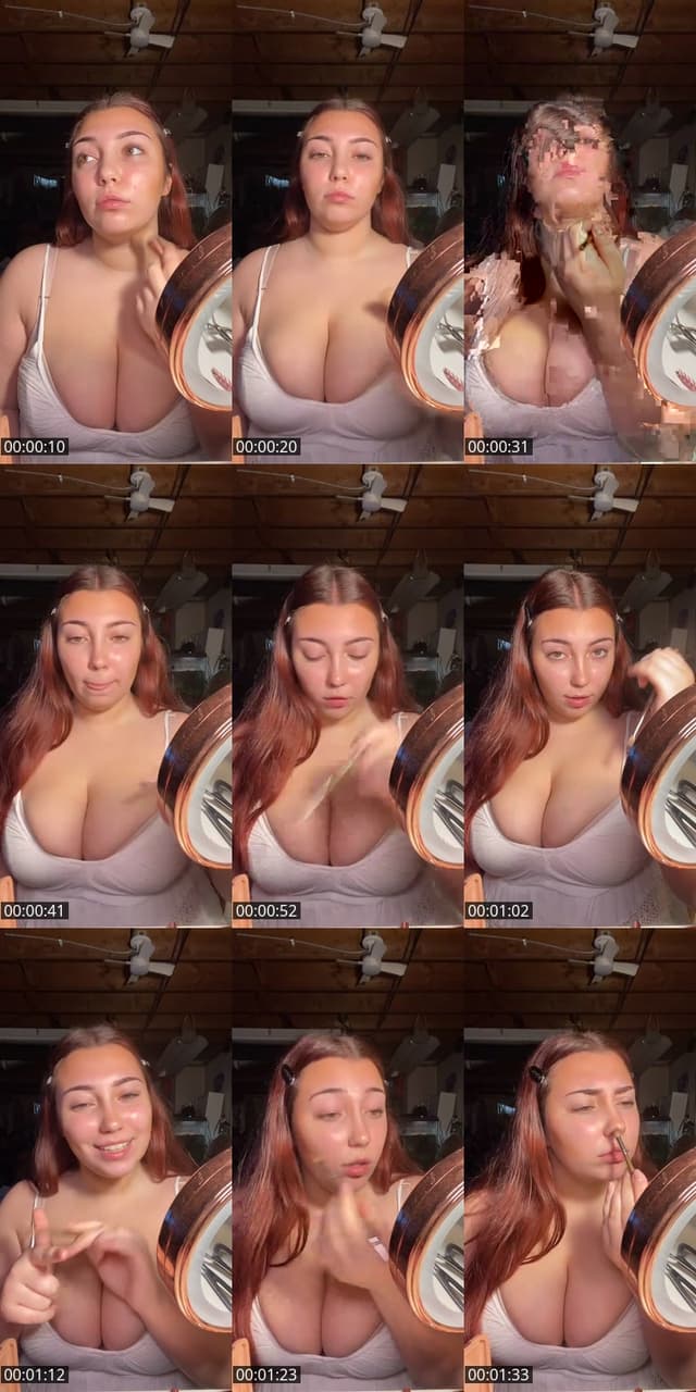 Past TikTok live: GRWM 🎀🍒 by @haileyray.23