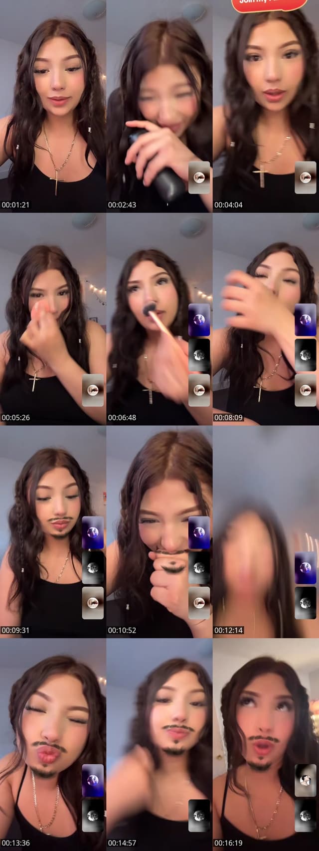 Past TikTok live: Holiiiii ven sígueme by @k_1234.7