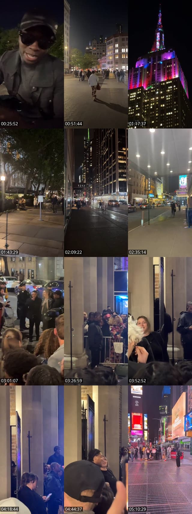 TikTok live: New York walk by @je_mappelle14