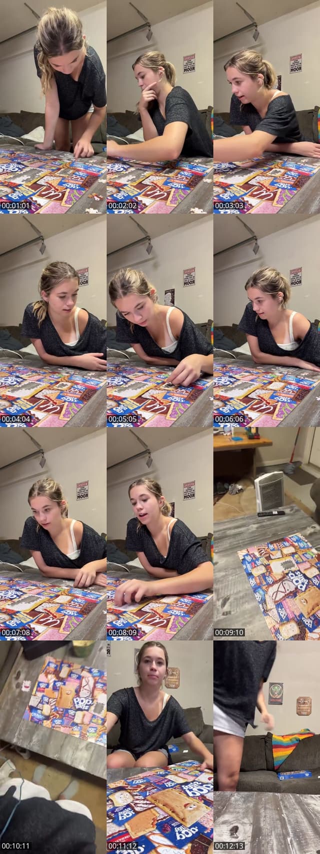 TikTok live: Puzzle!!! by @laurennnkathrynnn