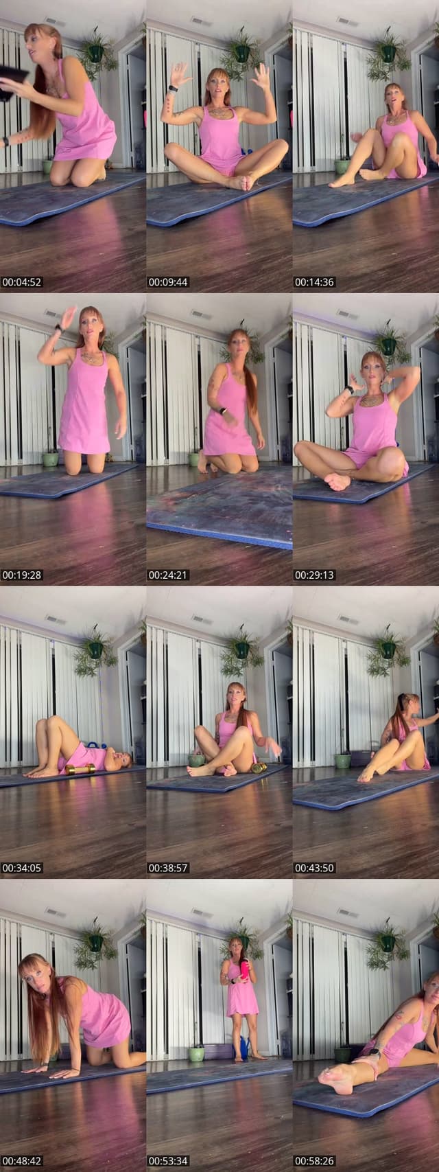Past TikTok live: GLAM up! 👠 💋{upperbodypilates} by @gingerfoot34