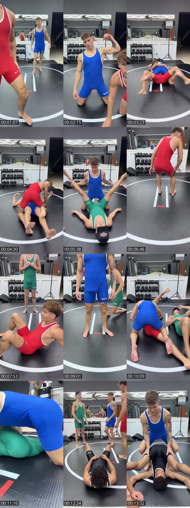 TikTok live: Yoga at wrestling practice by @opashx1
