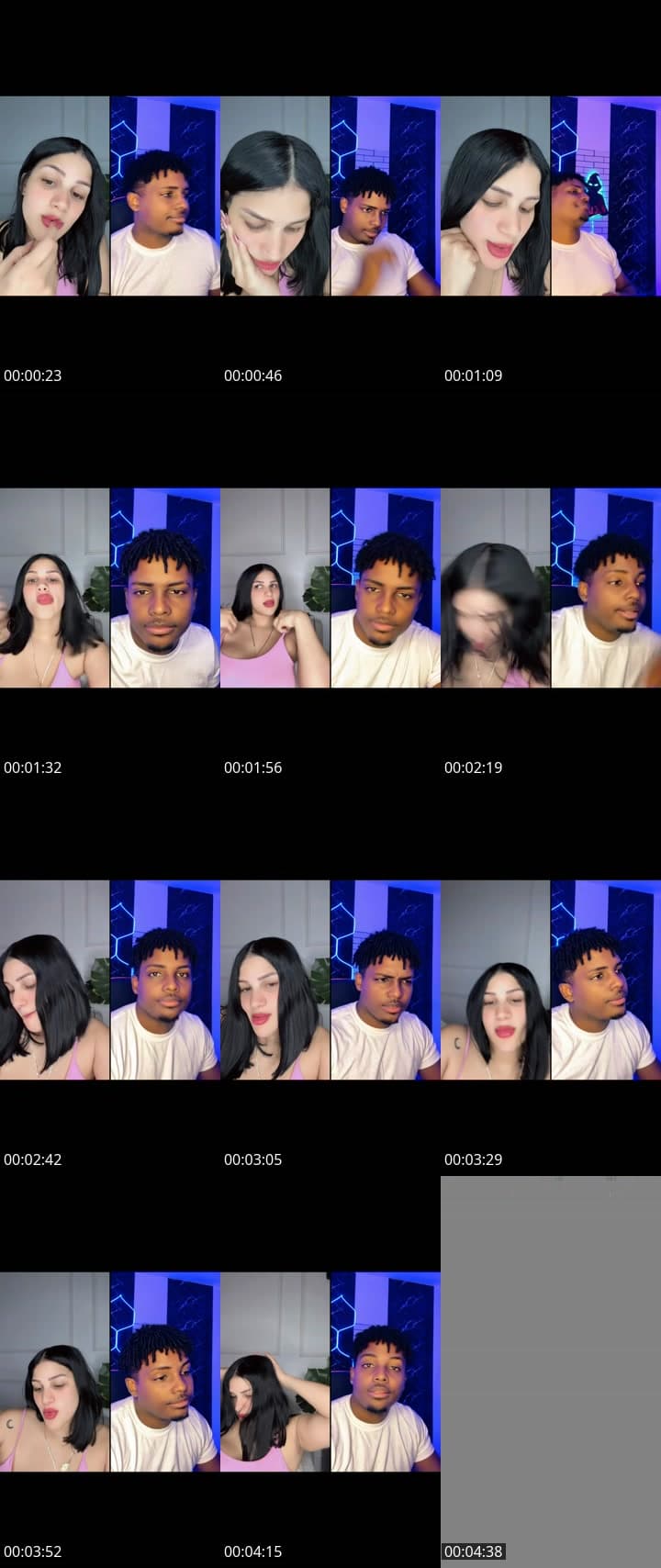 @lacontres TikTok live stream