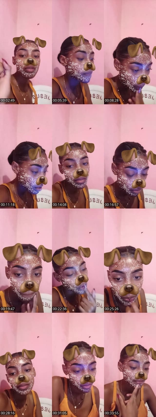 TikTok live: avaliando insta by @qlfkarol3
