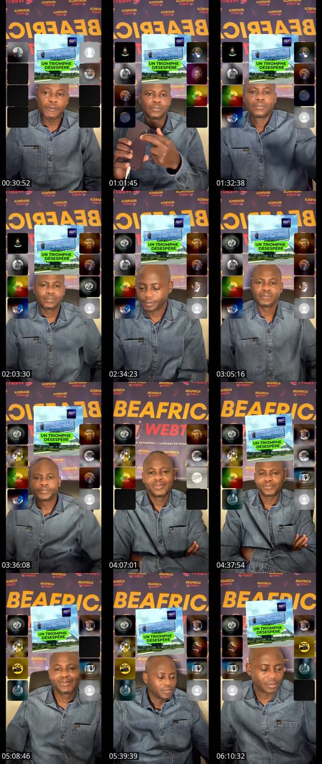 TikTok live: Présidentielle 2026 que faire ? by @beafricawebtv