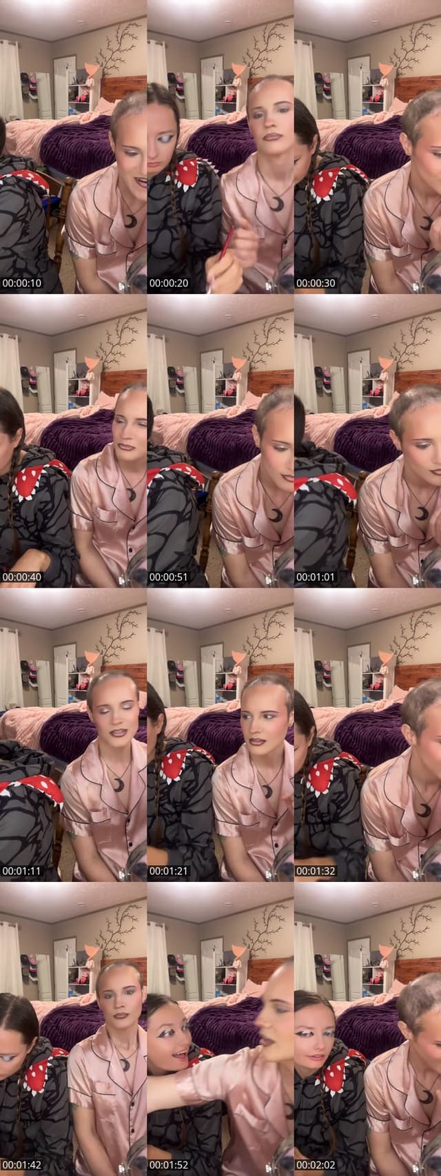 TikTok live: Get ready for date night by @madflowerpowers