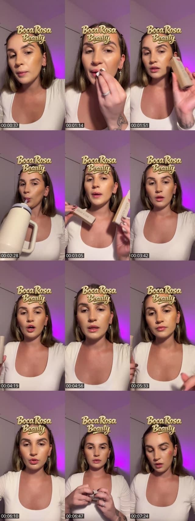 TikTok live: BOCA ROSA BEAUTY  🎀✨ by @nahmoana
