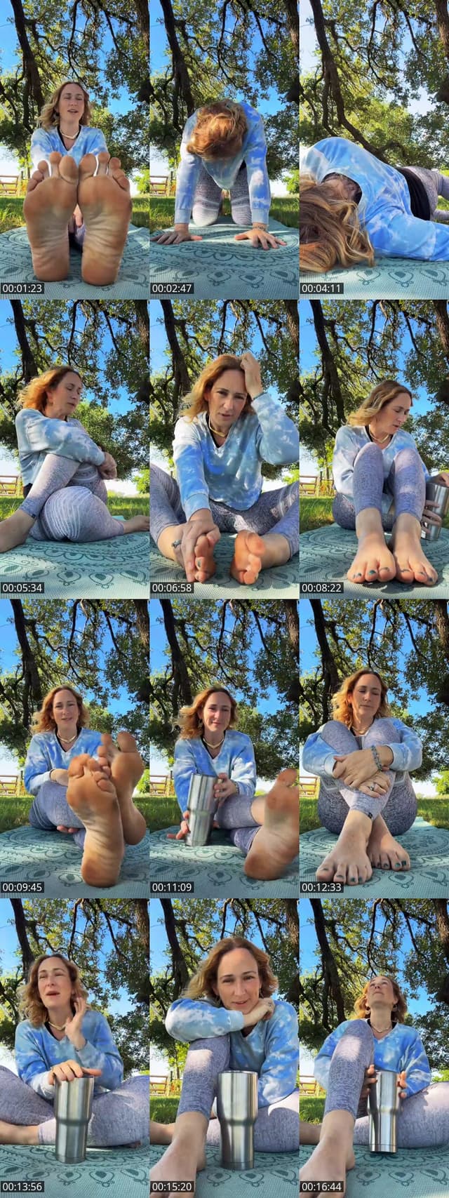 TikTok live: Practicing silence 2nite by @blisshouseyoga
