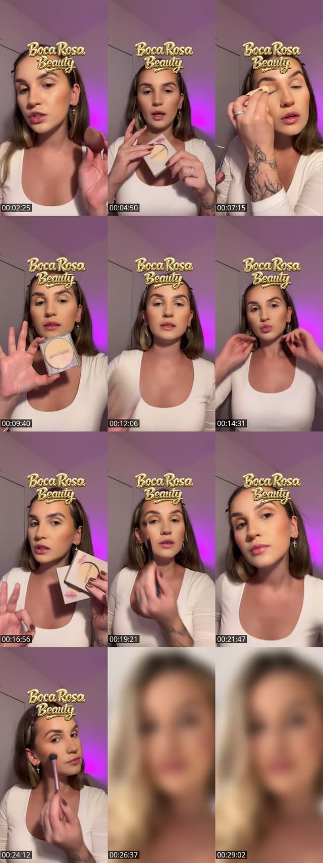 TikTok live: BOCA ROSA BEAUTY  🎀✨ by @nahmoana