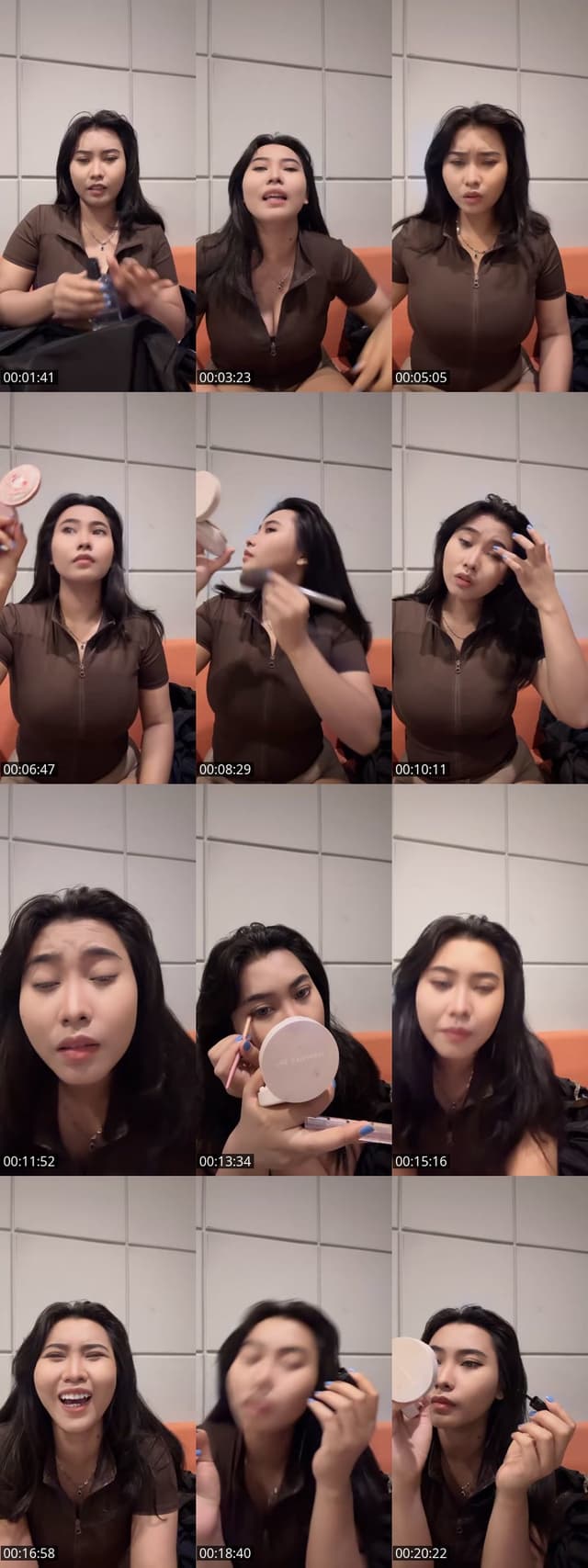 TikTok live: Make upppp ~ by @fit_claraa