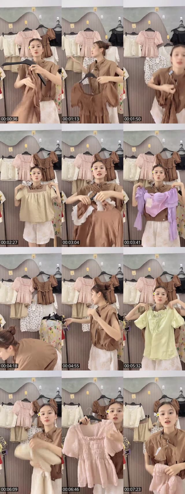 TikTok live: Hàng tuyển thô tơ linen từ 19x by @meomeoreview2819