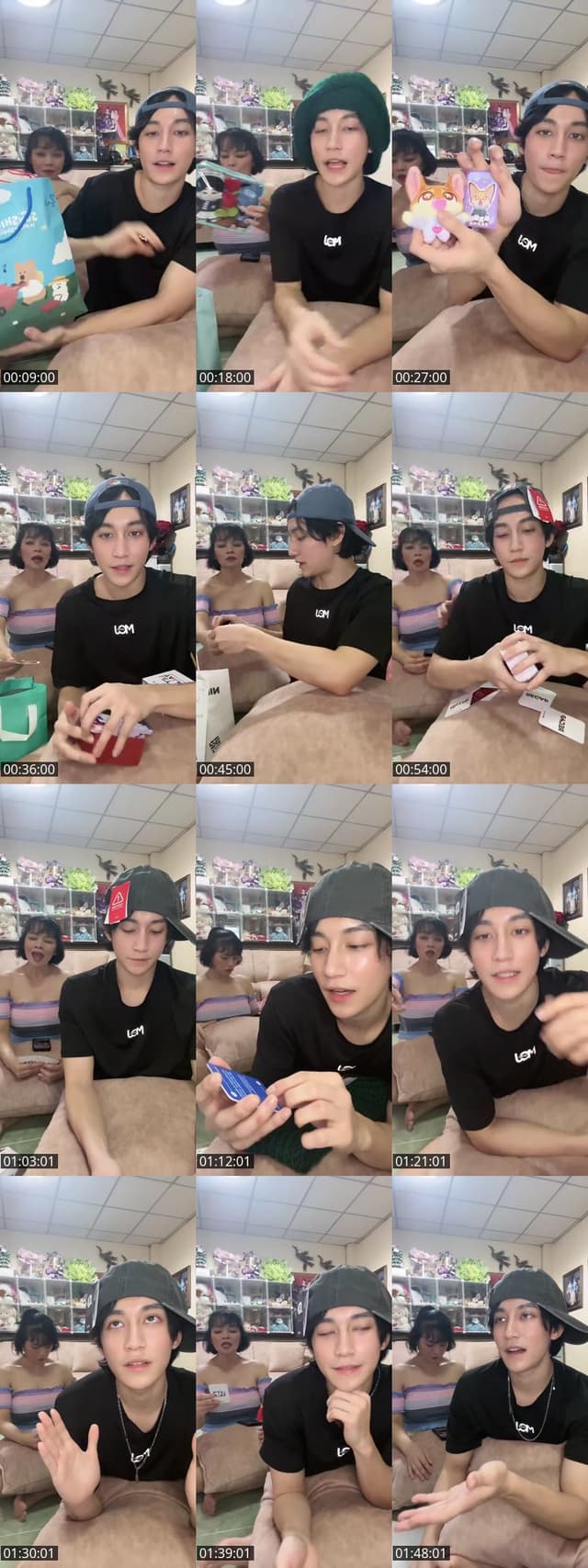 TikTok live: Gifts unboxing by @peterrest
