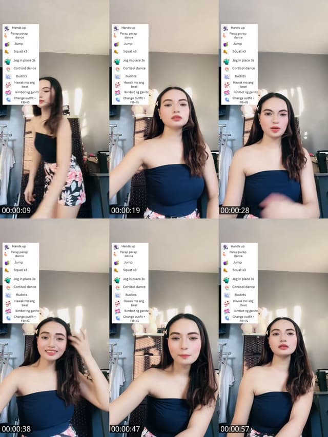 Past TikTok live: Challenge/Tap2x guys by @biniyellowgirl24