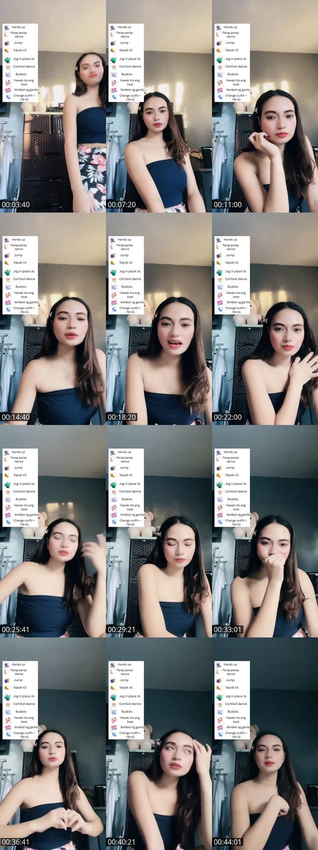 TikTok live: Challenge/Tap2x guys by @biniyellowgirl24