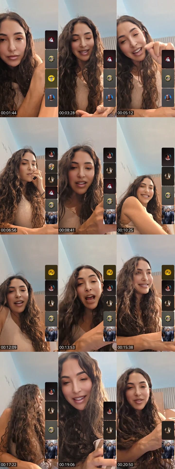 @nadinealasaad1 TikTok live stream