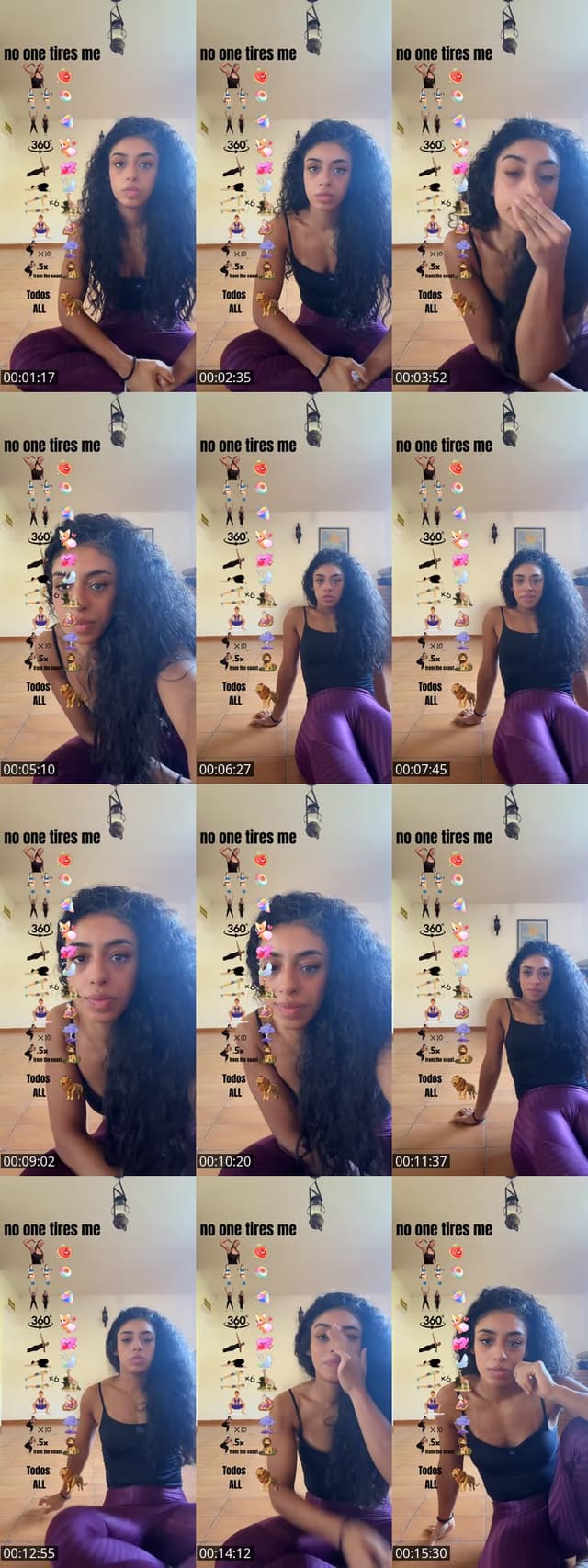 TikTok live: no one tires me by @moana_santos00