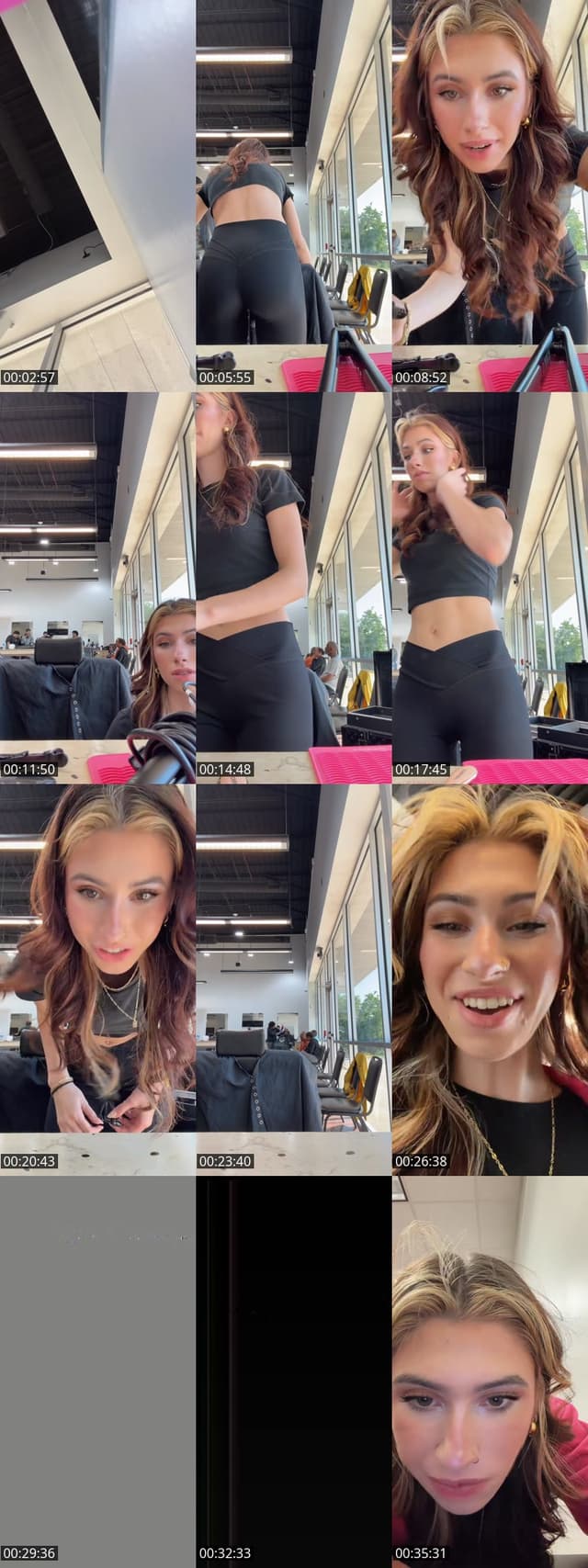 TikTok live: To the salon 🎀 by @itsbekaxoxo