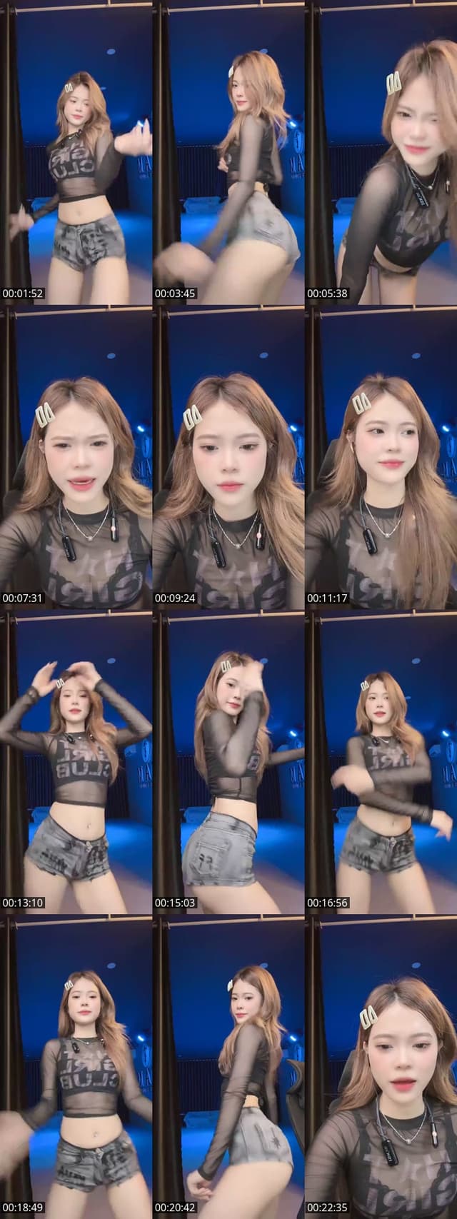 Past TikTok live: Xem em nhảy nha 👉🏼👈🏼 by @dtam0201