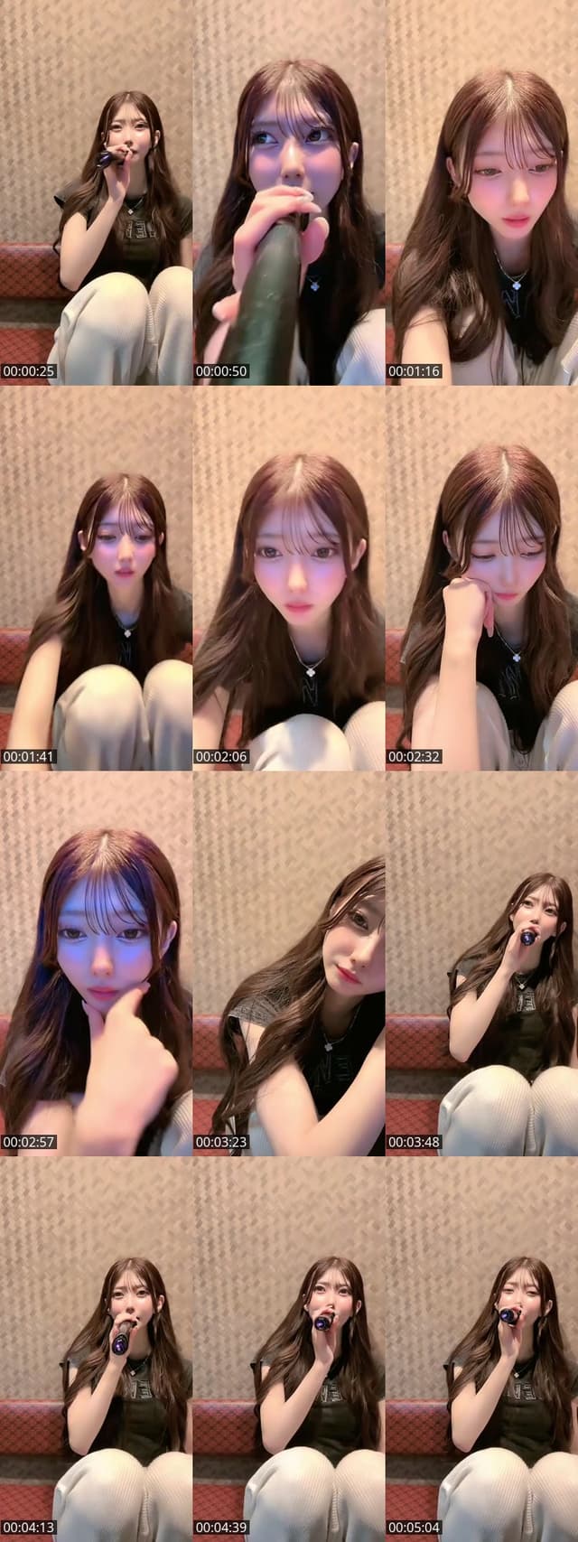 Past TikTok live: 話しかけてね by @mihomiho_08