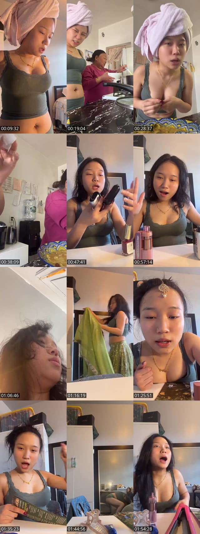 Past TikTok live: grwm by @blessbuddha1234