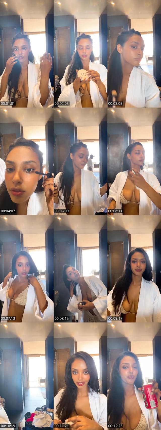 TikTok live: makeup in mexicooo by @goldovaries