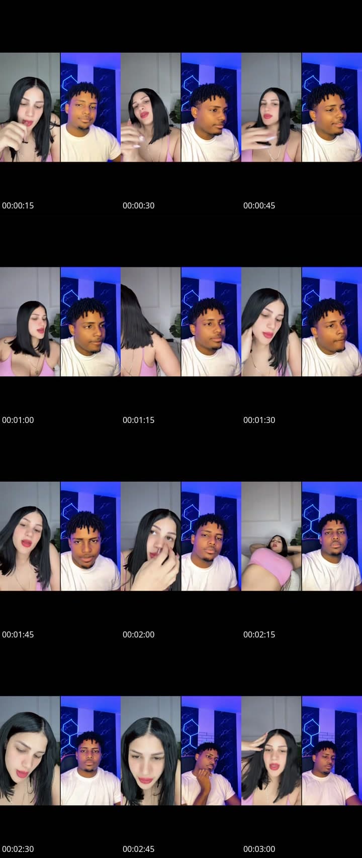 @lacontres TikTok live stream