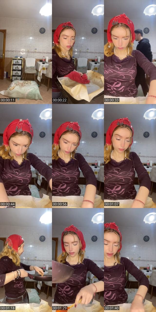 Past TikTok live: VİŞNELİ PİZZA by @visneli.biber