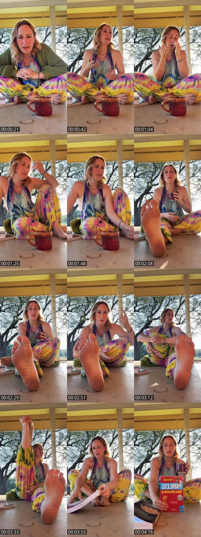 Past TikTok live: Practicing silence 2nite by @blisshouseyoga