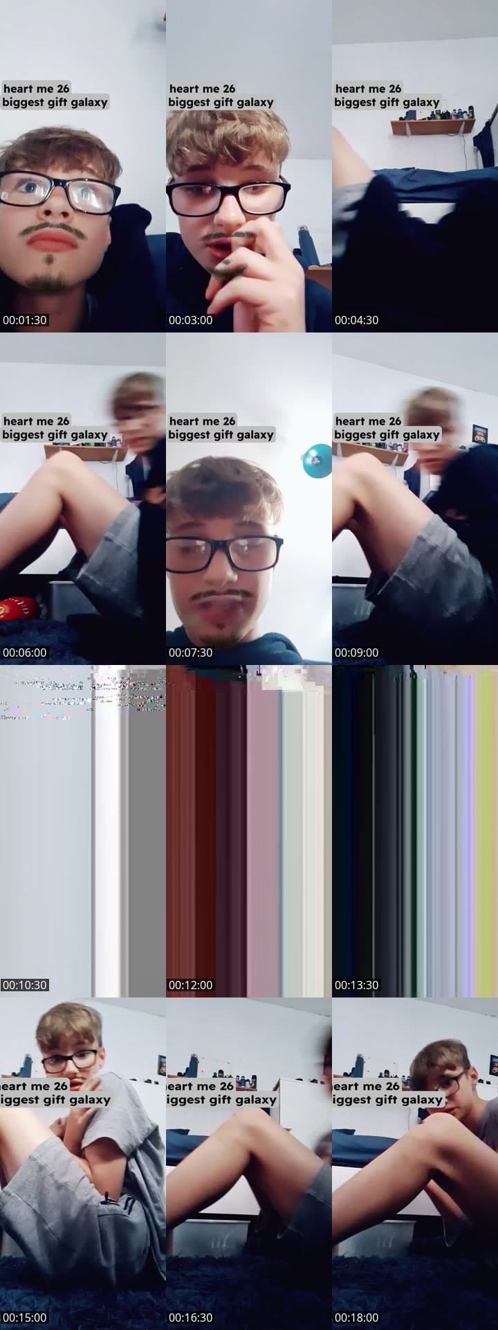 talking to viewers