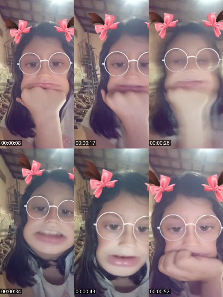 Viendo videos que ve mí prima