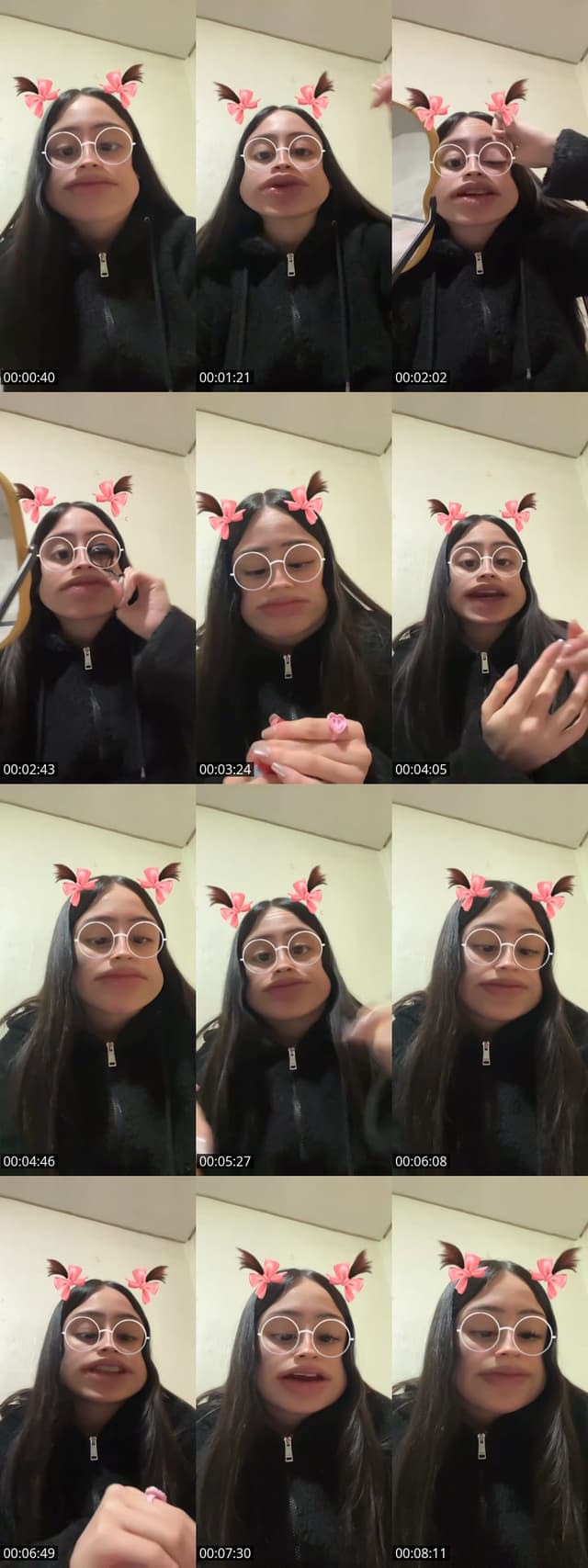 TikTok live: pestañasss by @k.antoniam