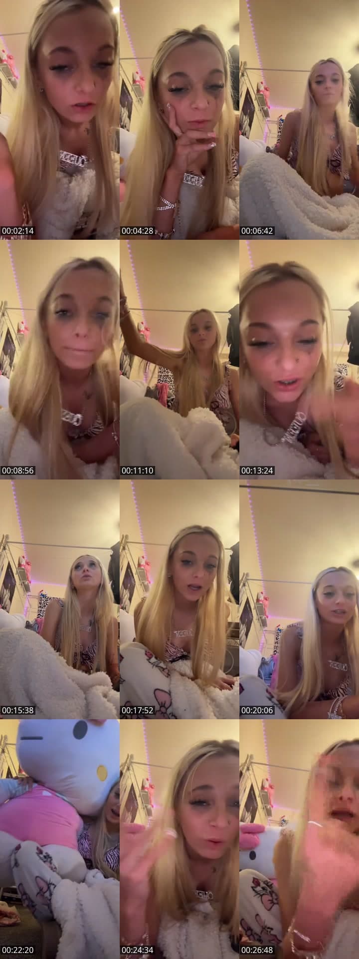 @sarahbondxo TikTok live stream