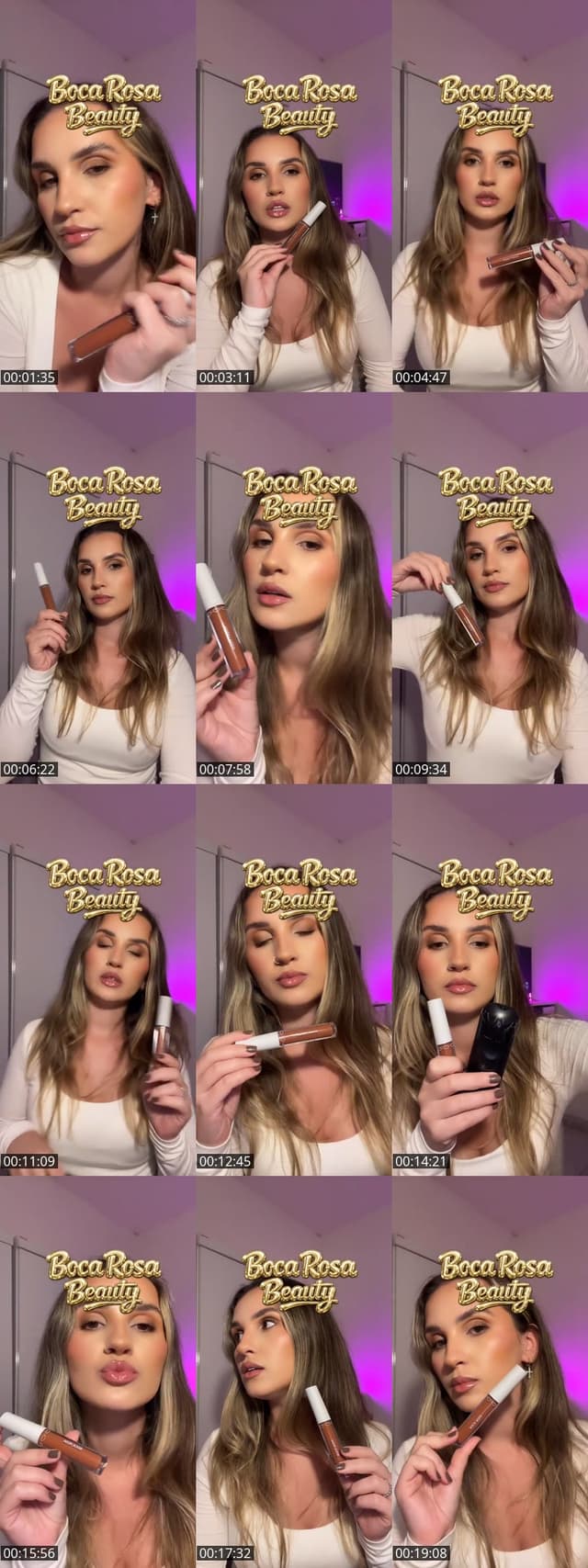 TikTok live: BOCA ROSA BEAUTY  🎀✨ by @nahmoana