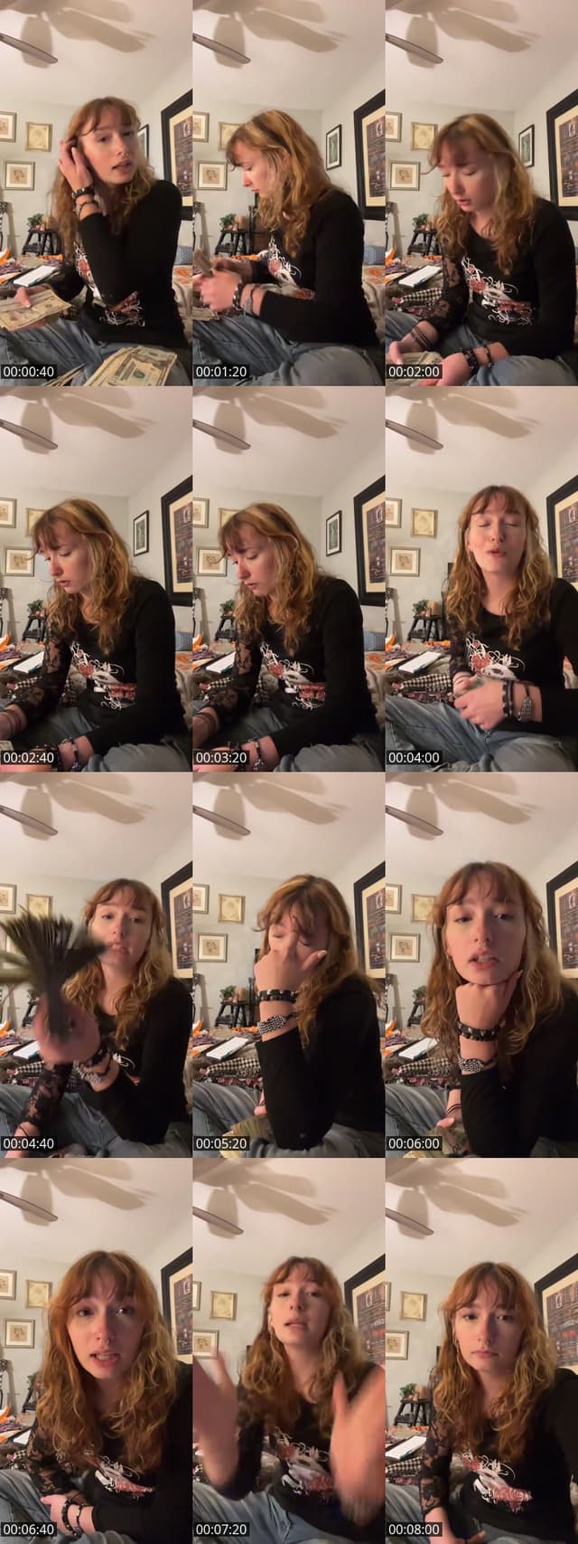 Past TikTok live: Clocked out! by @holdupisthatlillie