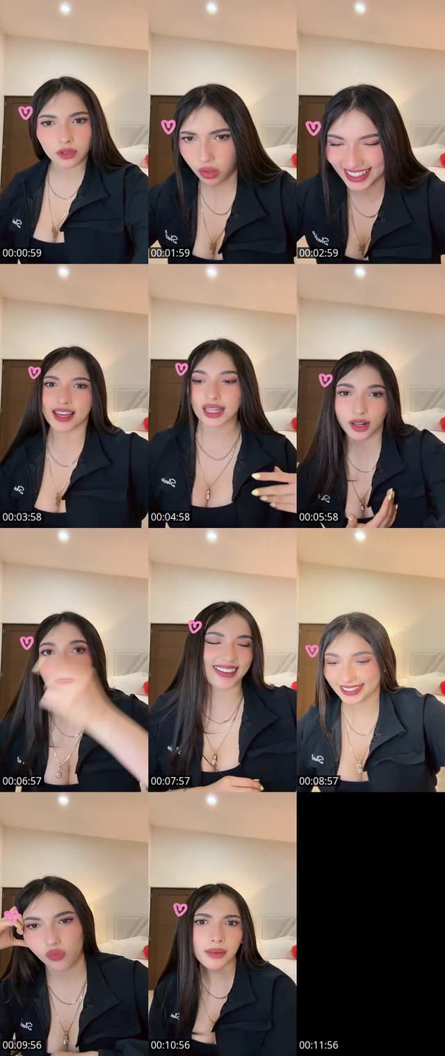TikTok live: Pijamada real 💚 by @mguzm26