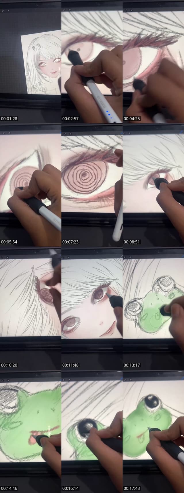 Past TikTok live: Digital art by @desintanrl_