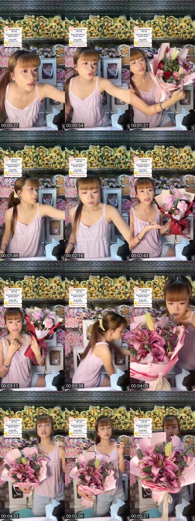 TikTok live: Flowers Sales Mothers Day! by @flowersuppliersg