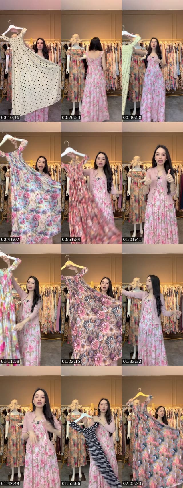 TikTok live: Marion long dress by @sirrin_girls