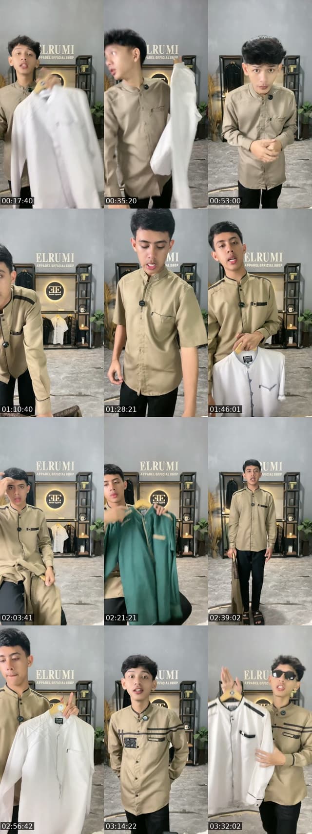 TikTok live: Promo baju koko pria by @elrumi_apparel_official