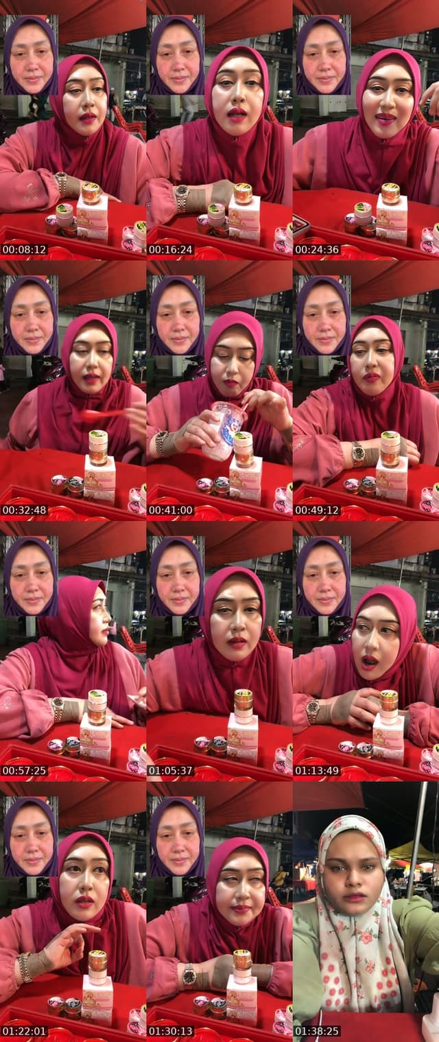 TikTok live: meh bli set rawat muka nga adek by @geesnowwhite_2