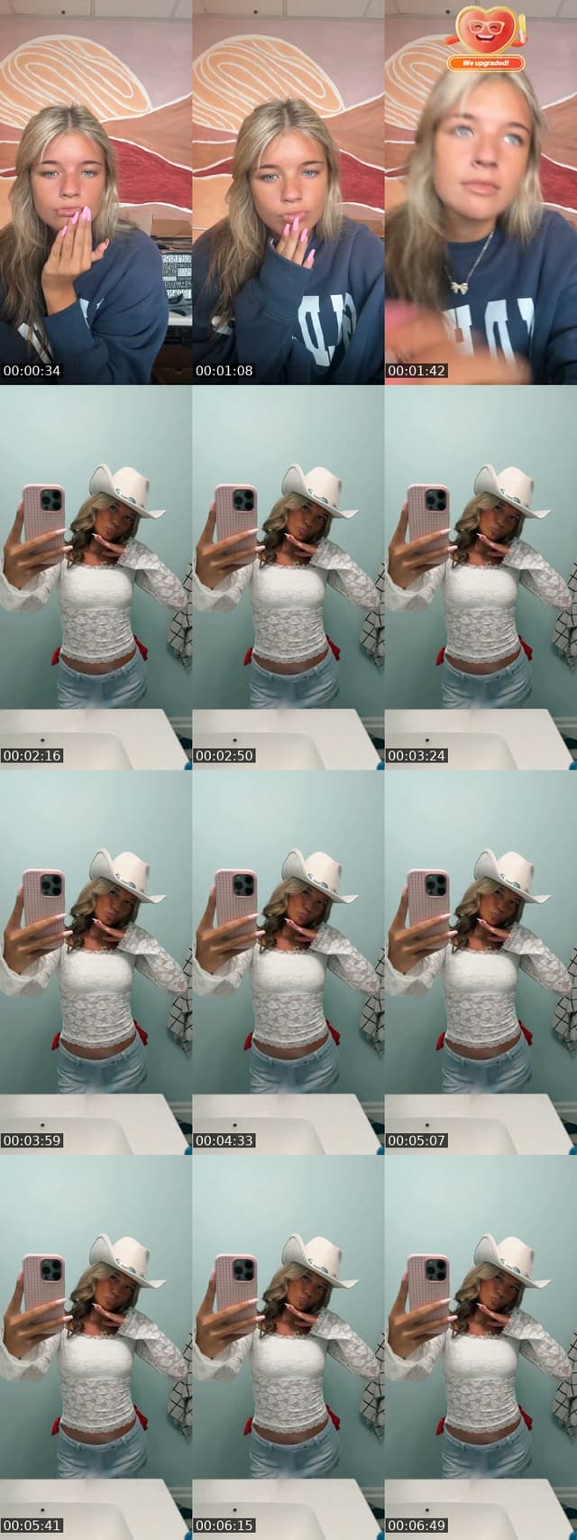 TikTok live: Gift gal make me happy :) by @pinkglitterblondqueen