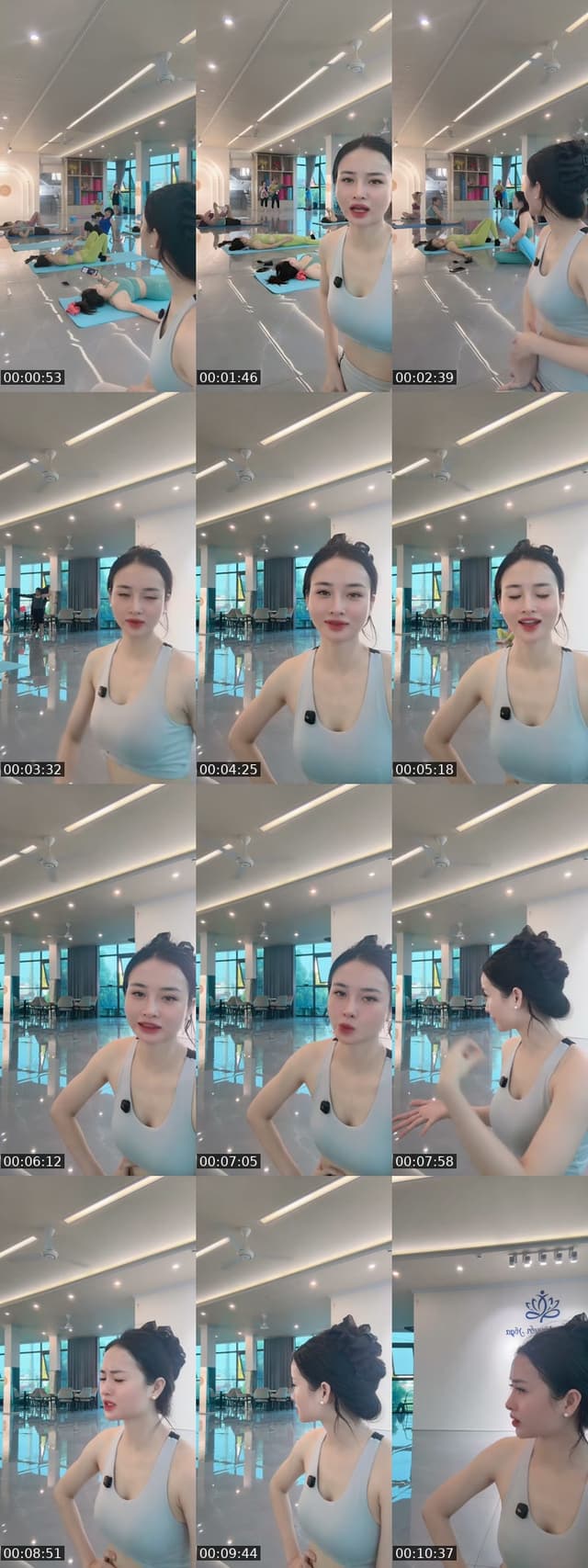 TikTok live: YogaDaily 🥰cho H xin 1 fl nhé ❤️ by @huyennguyenyoga3