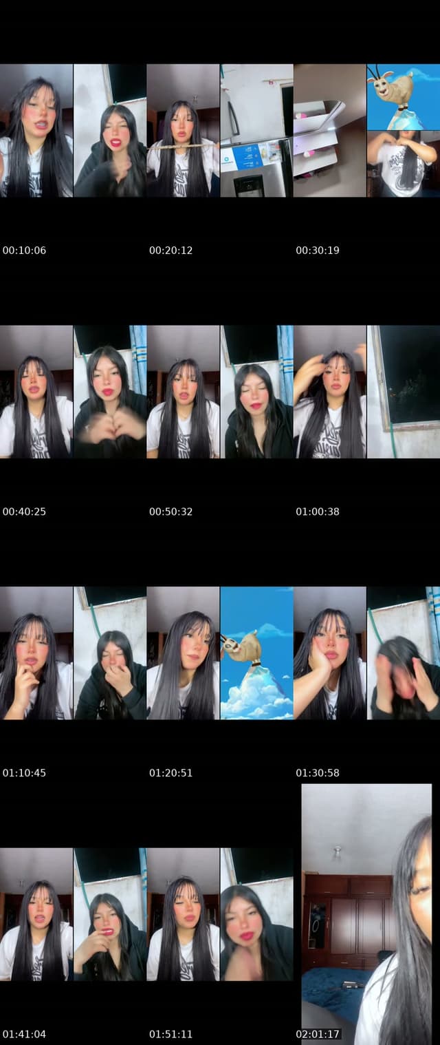 TikTok live: Holii amores😼❤️ by @mishell_villalva