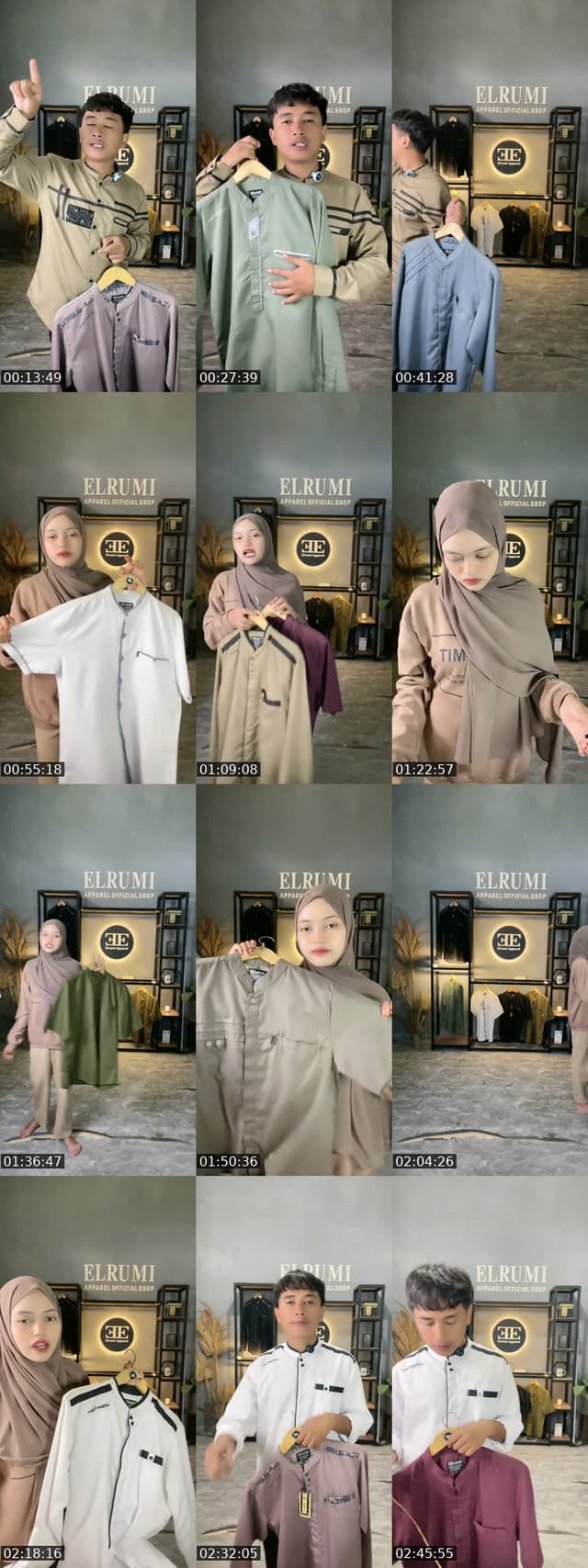 TikTok live: Promo baju Gajian Sale by @elrumi_apparel_official