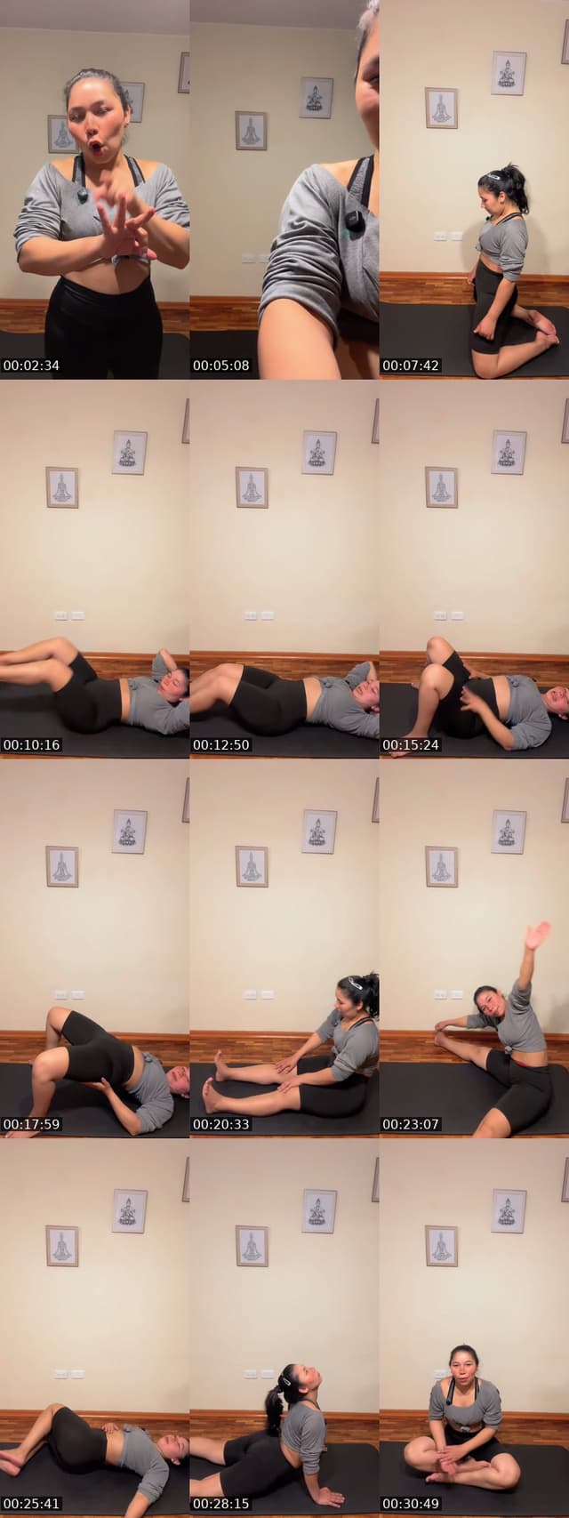 TikTok live: BAILO YOGA CON MAMÁ by @genesizm441