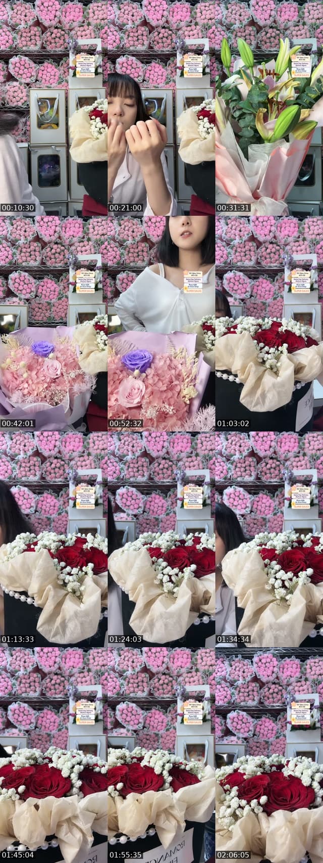 TikTok live: Flower Bouquet Sales by @flowersuppliersingapore