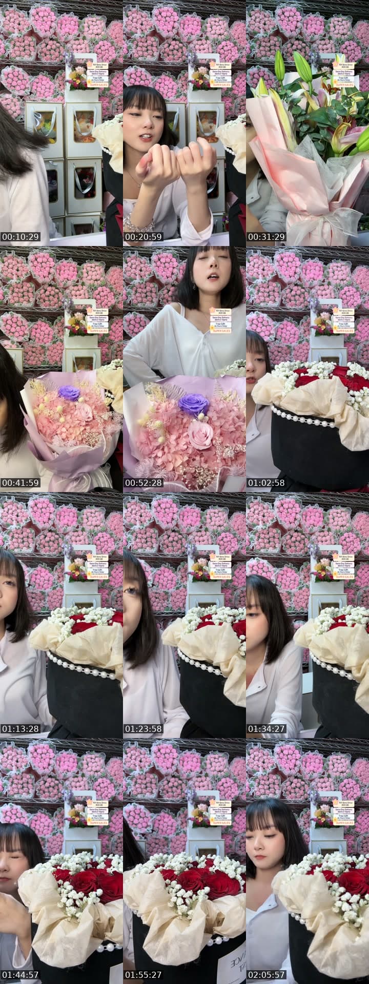 @flowershopsg TikTok live stream